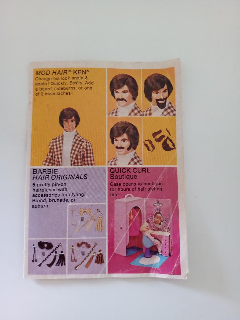 Vintage Info Boekje uit 1973 met Barbie en Ken Fashion, Ophalen of Verzenden, Gelezen, Overige onderwerpen