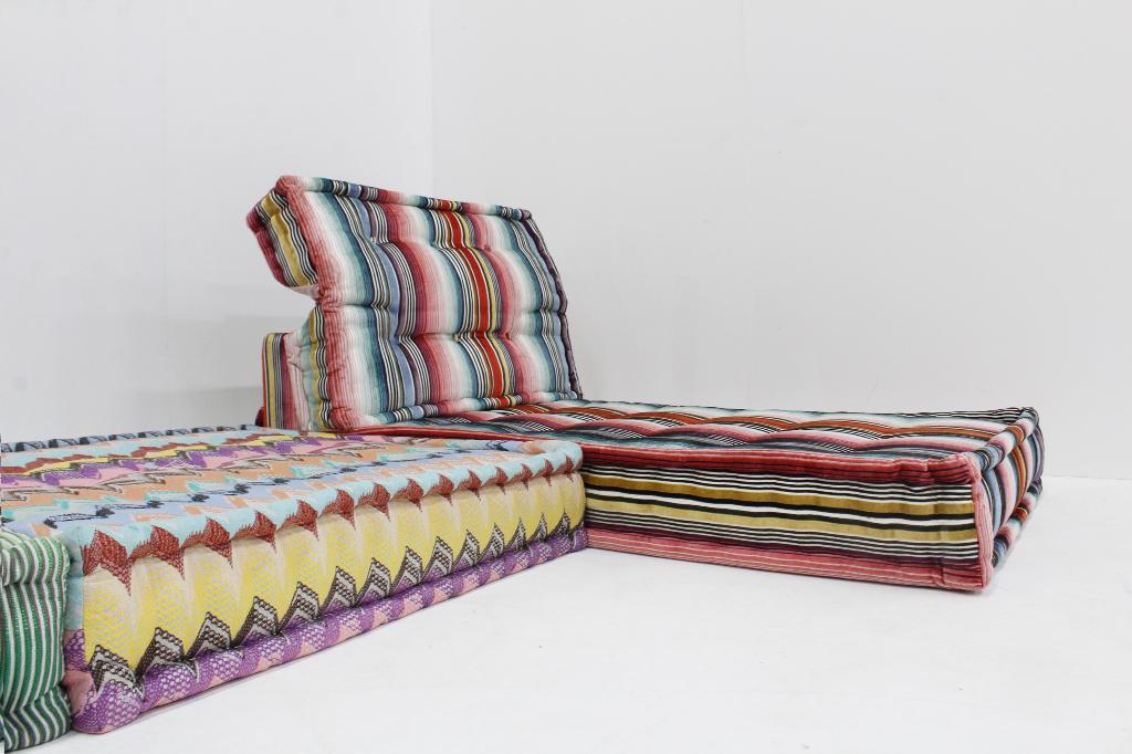 Roche Bobois Mah Jong modulaire sofa Hans Hopfer, Design, Ophalen of Verzenden, Zo goed als nieuw, Driepersoons