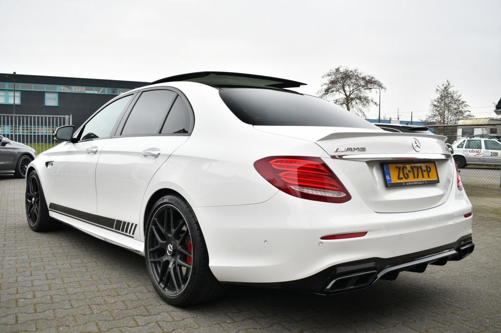 Mercedes-Benz E-Klasse AMG E63S 4MATIC+ 1E LAK SOFTCLOSE CAR, Automaat, Gebruikt, Wit, 11 km/l