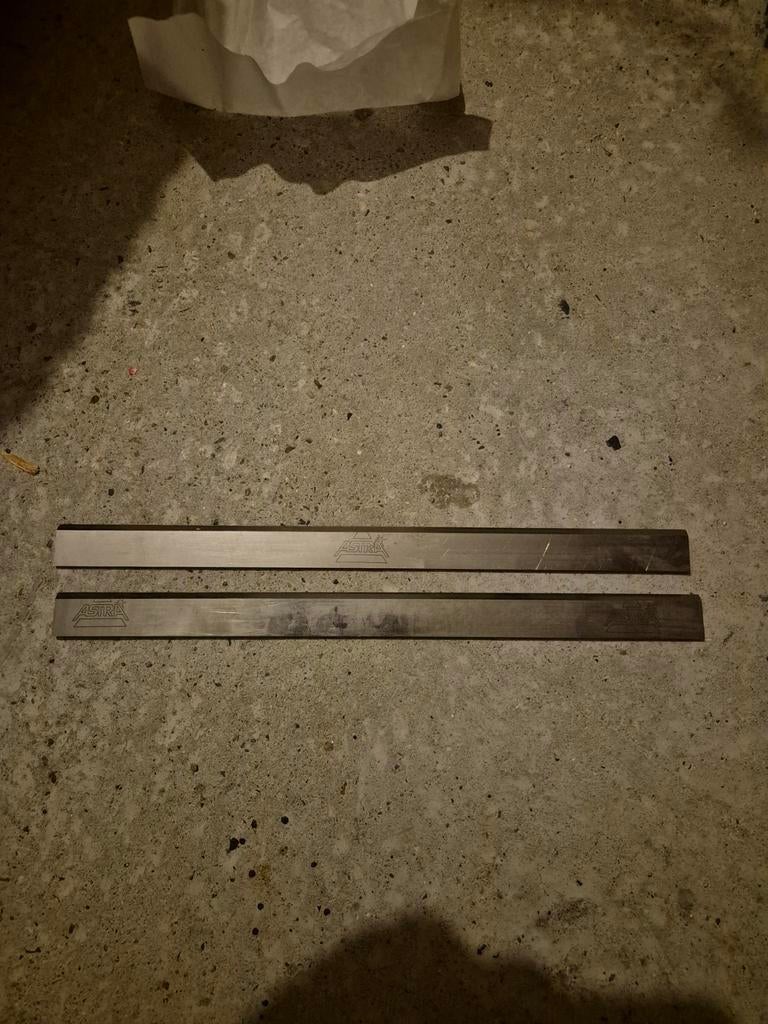 Schaafmessen vlakbank Vandiktebank, Ophalen, 250 mm of meer