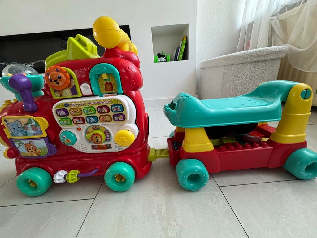 VTech Rijd en Leer Letterlocomotief - Educatief Speelgoed, Ophalen, Gebruikt, 6 maanden tot 2 jaar