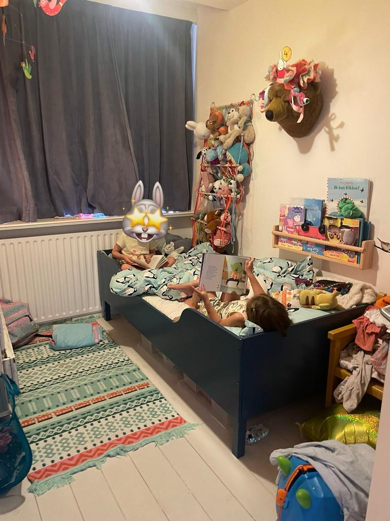 Kinderbed met matras 190x90cm - 15 maanden gebruikt, Ophalen, 85 tot 100 cm, Gebruikt, Matras