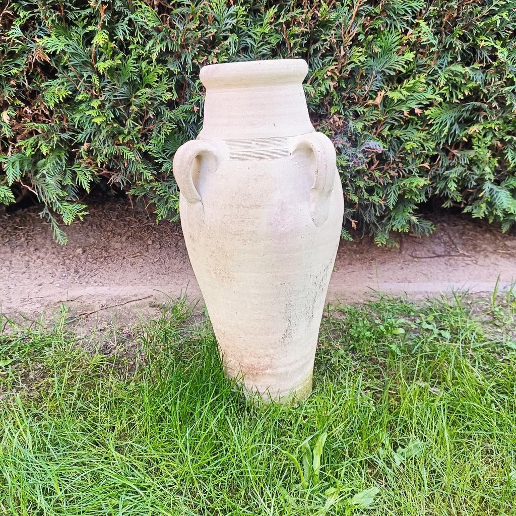 Grote terracotta amphoor 50cm €40,-, Tuin en Terras, Ophalen