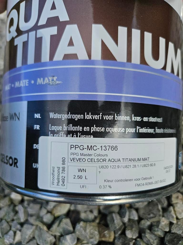 Veveo verf Dune Eric Kuster voor plinten/kozijnen, Doe-het-zelf en Verbouw, Verf, Beits en Lak, Ophalen of Verzenden