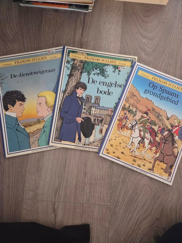 François Jullien stripboeken, Meerdere stripboeken, Ophalen of Verzenden, Zo goed als nieuw