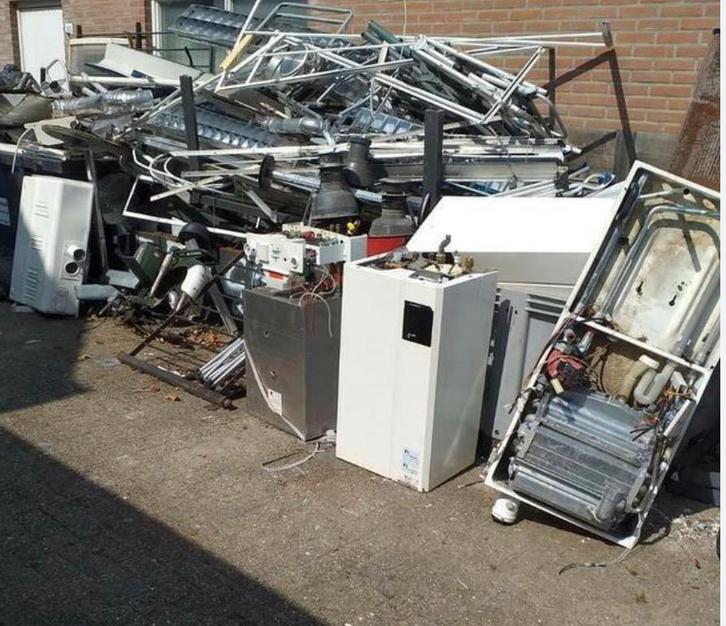 Gratis oud ijzer ophalen door ons, Doe-het-zelf en Verbouw, Metalen, Gebruikt, IJzer, Ophalen of Verzenden