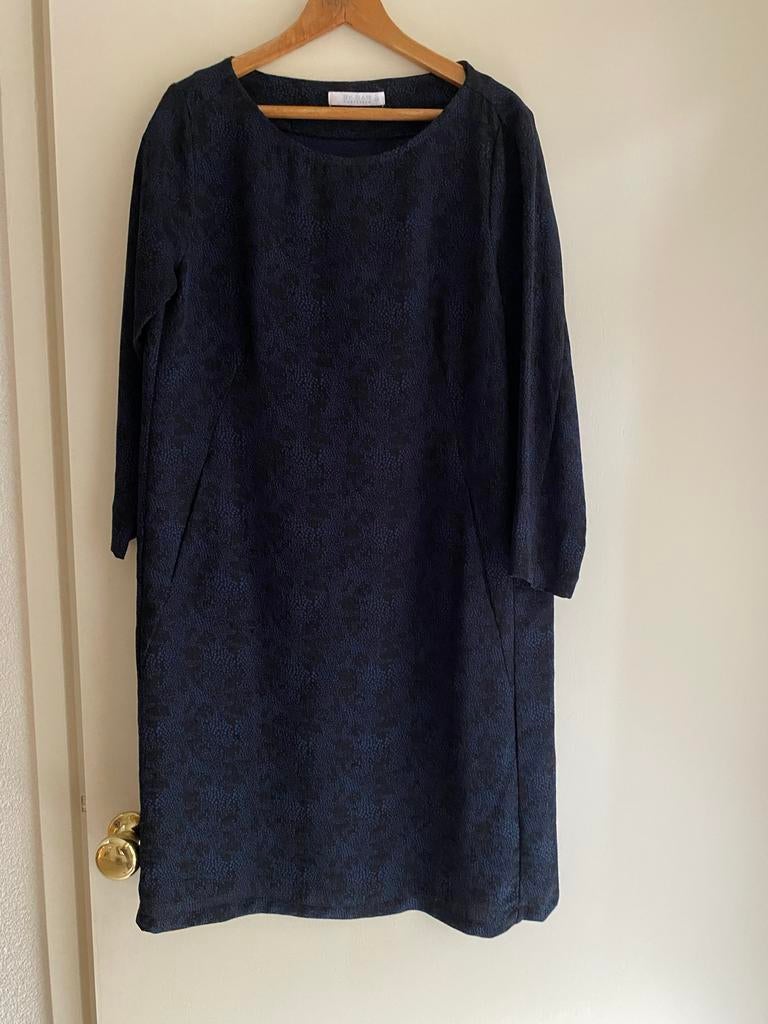 By Bar Wijde Jurk XS Blauw Zwart Gemeleerd - Nieuw, Kleding | Dames, Ophalen of Verzenden, Nieuw, Maat 34 (XS) of kleiner, Blauw