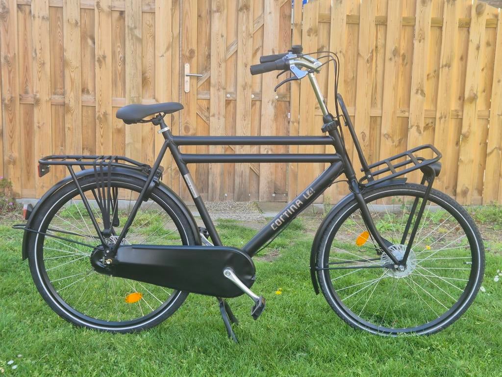 Cortina U4 Transport Herenfiets N7 28 inch 65cm frame, Versnellingen, Zo goed als nieuw, 65 cm of meer, Ophalen