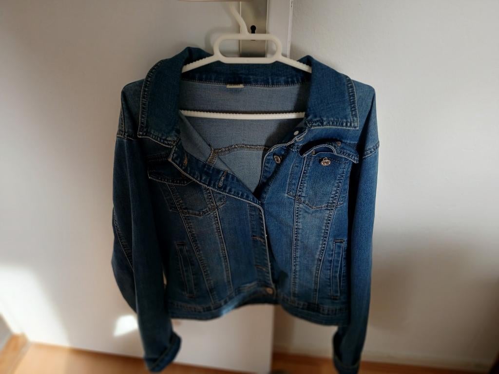 M.SARA Jeans spijkerjasje - Maat M, Maat 38/40 (M), Blauw, Ophalen of Verzenden, Zo goed als nieuw