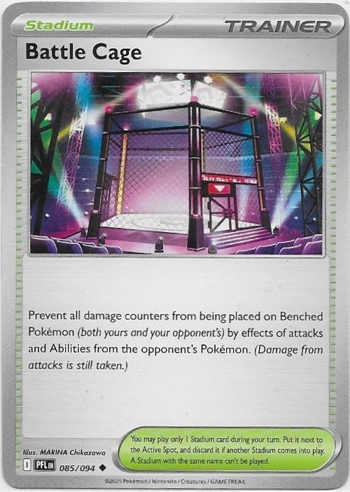 Phantasmal Flames,  Battle Cage [uncommon] 85/94, Verzenden, Nieuw, Losse kaart
