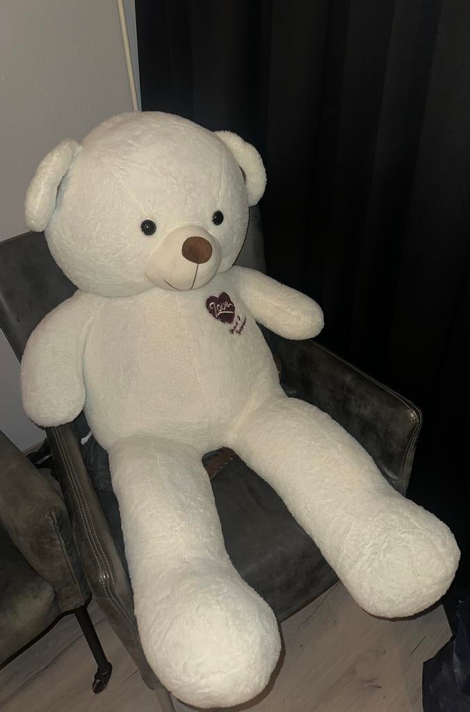 Grote knuffelbeer teddybeer, Ophalen of Verzenden, Zo goed als nieuw, Beer
