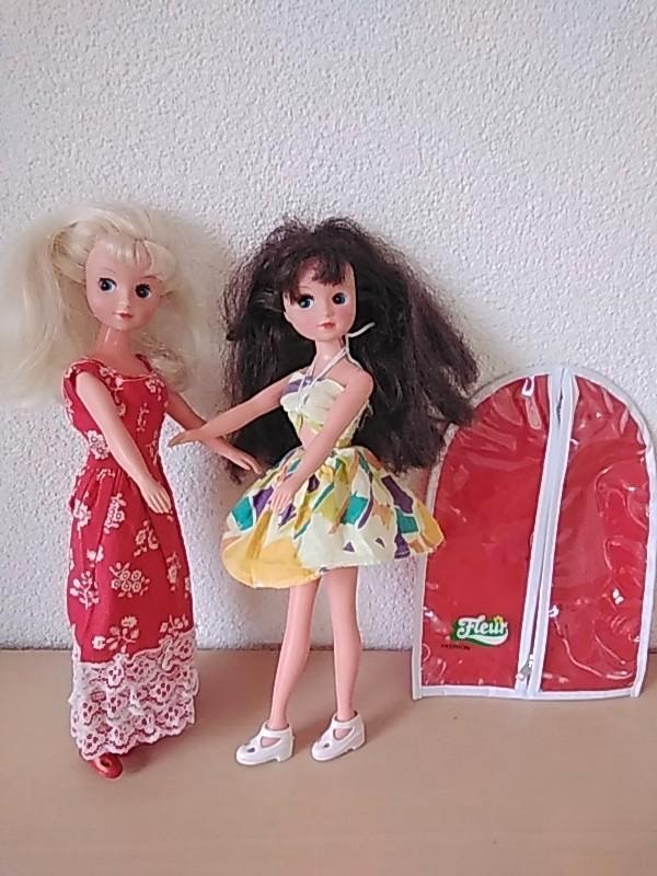 Fleur poppen., Verzamelen, Poppen, Gebruikt, Ophalen of Verzenden