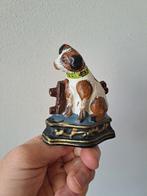 Hond deurstopper van gietijzer, 8x6x10cm, Ophalen of Verzenden, Gebruikt