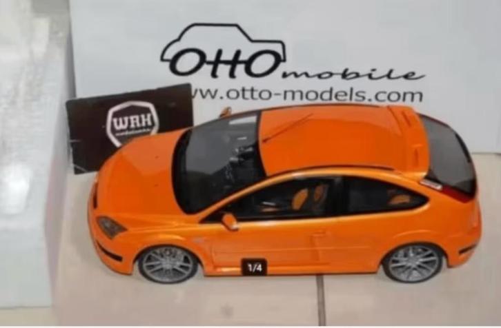1:18 FORD FOCUS ST MK2 orange CUSTOM OT961 Otto mobile WRH, Hobby en Vrije tijd, Modelauto's | 1:18, Zo goed als nieuw, Auto, Overige merken