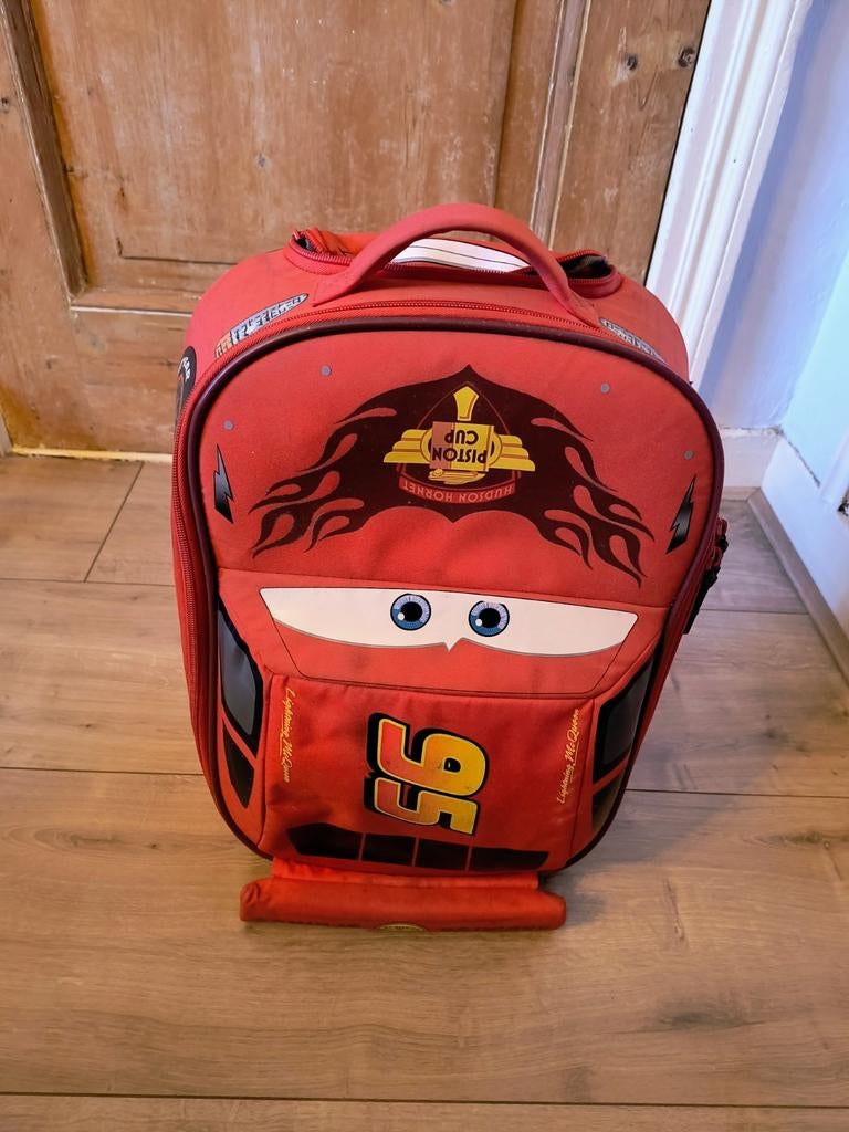 Samsonite Disney Cars Lightning McQueen Kinderkoffer, Sieraden, Tassen en Uiterlijk, Koffers, Ophalen