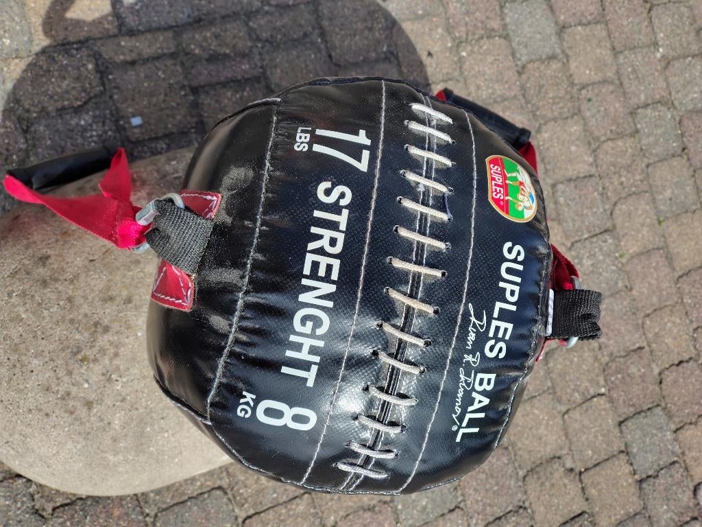 Suples Ball, 8 kg, van makers van Bulgarian Bag, Ophalen, Zo goed als nieuw, Benen, Fitnessbal