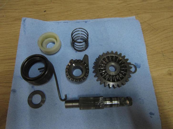 Compleet kickstarter mechanisme Honda MT, MB, MTX, MCX, Fietsen en Brommers, Brommeronderdelen | Oldtimers, Gebruikt, Overige merken