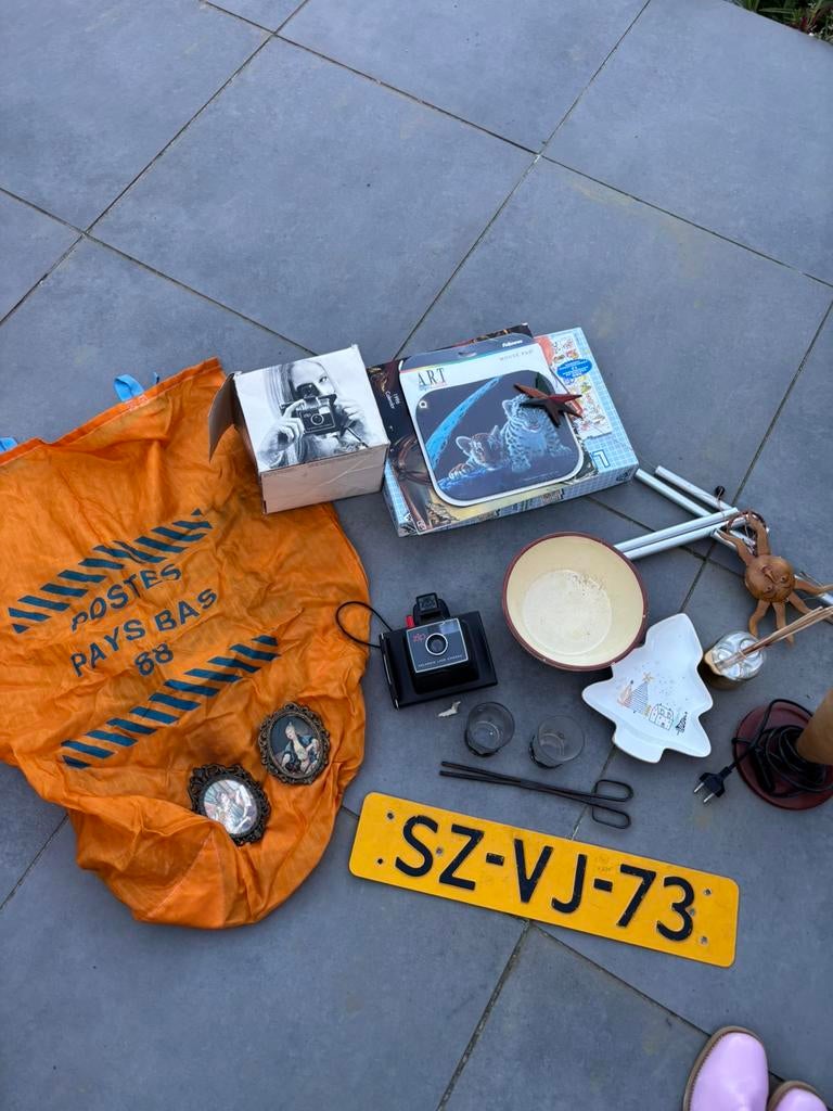 Rommelmarkt spullen koningsmarkt spullen, Diversen, Ophalen, Gebruikt