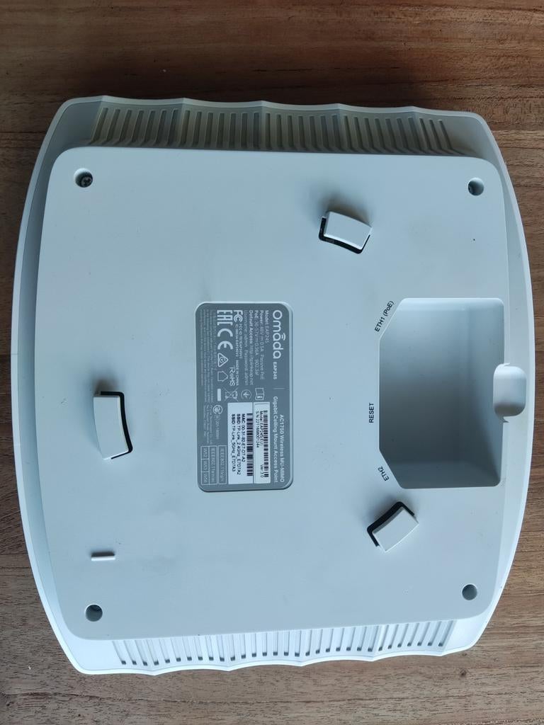 TP-Link AC1750 Access Point incl POE adapter, Computers en Software, Accesspoints, Ophalen of Verzenden, Gebruikt, TPLINK