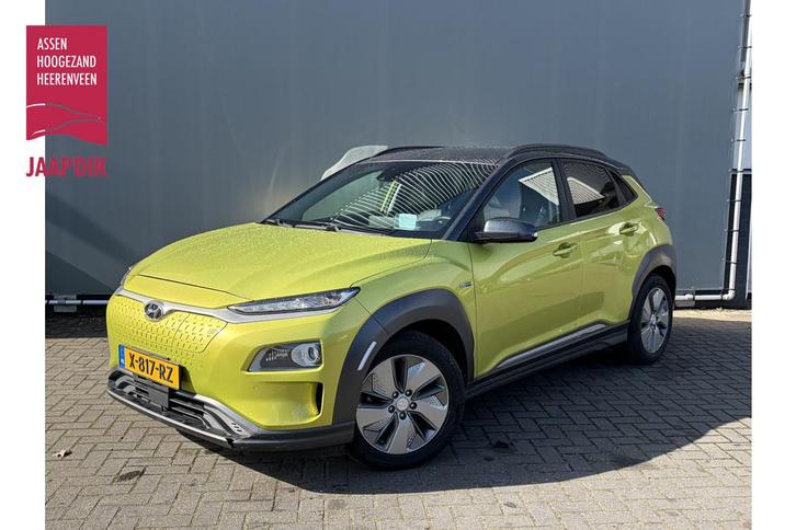 Hyundai KONA BJR 2020 EV Fashion 64 kWh 204 PK TWO TONE! | L, Auto's, Hyundai, Bedrijf, Te koop, Kona, ABS, Achteruitrijcamera