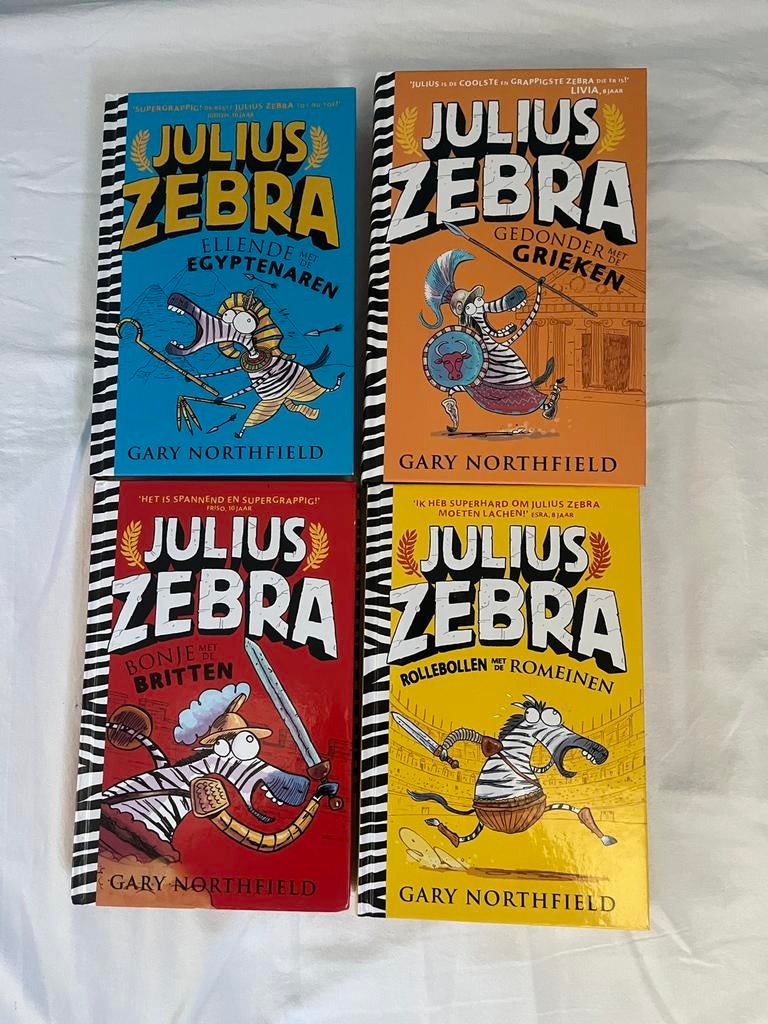 Julius Zebra, Ophalen of Verzenden, Gelezen, Gary Northfield, Fictie algemeen