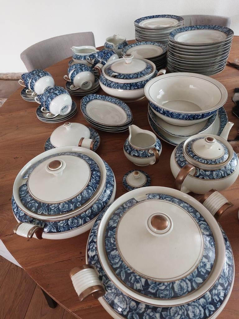 Prachtig servies van Mosa Maastricht decor 551, Antiek en Kunst, Ophalen