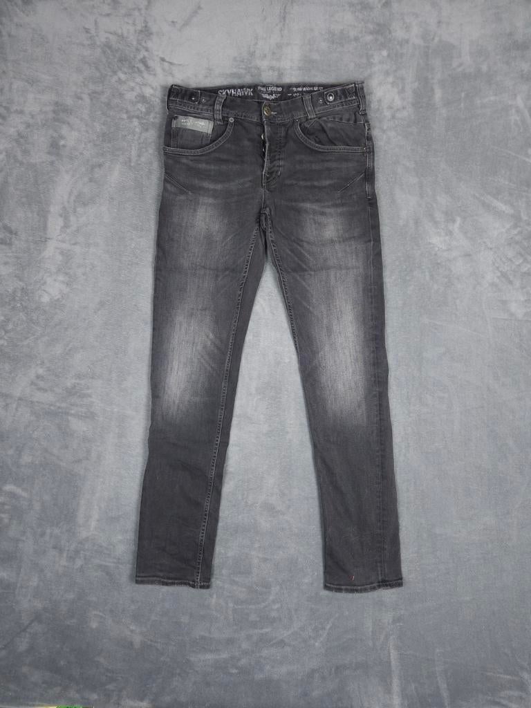 Pme Legend Broek Skyhawk W32 L34 Slim Fit Grijs Zwart Pall., ., Zwart, Ophalen of Verzenden, Zo goed als nieuw