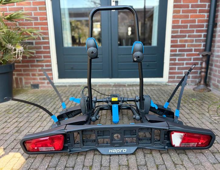 Fietsendrager, Auto diversen, Fietsendragers, Zo goed als nieuw, Trekhaakdrager, 2 fietsen, Elektrische fiets, Ophalen