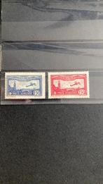 Frankrijk luchtpost 5/6 vliegtuig met plakker/932, Ophalen of Verzenden
