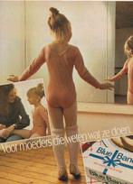 Retro reclame 1982 Blue Band margarine meisje balletles, Verzenden, Overige typen