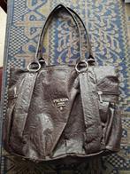 handtas, Ophalen, Gebruikt, Bruin, Handtas