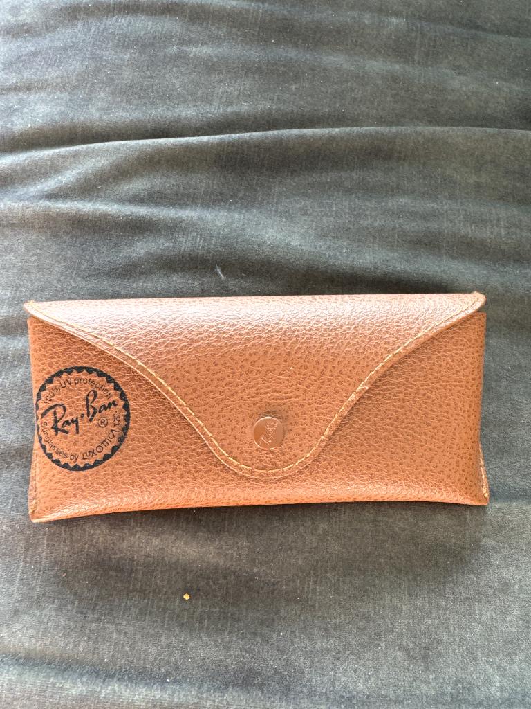 Ray ban hoesje (zonder bril)  GRATIS, Ophalen, Zwart, Zo goed als nieuw, Ray-Ban