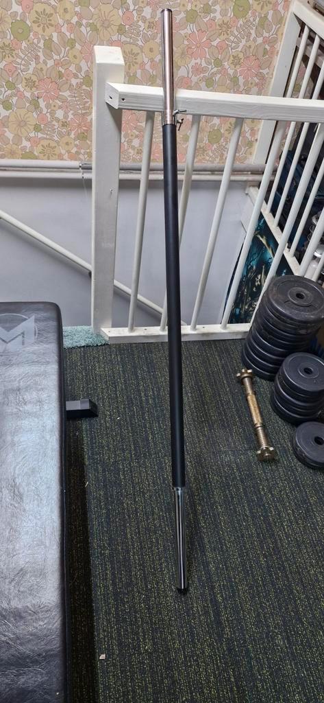 Halterstang 140cm, Sport en Fitness, Fitnessmaterialen, Ophalen