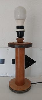 tafellamp van oude spoel, Ophalen of Verzenden