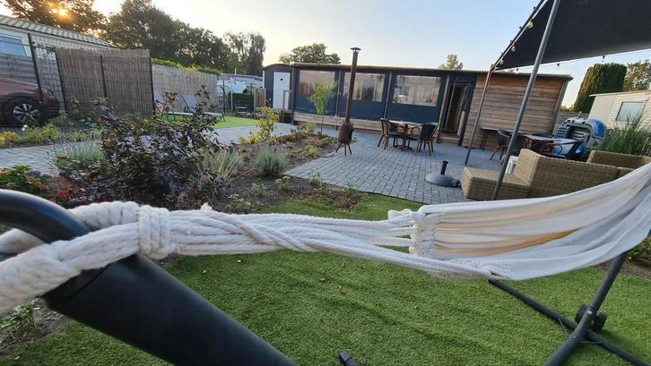 Instapklaar Chalet met 7 vaste slaapplaatsen, Caravans en Kamperen, Stacaravans, Ophalen