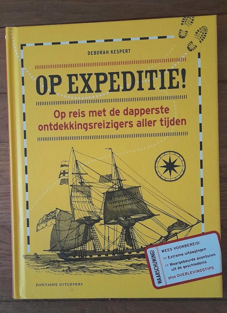 Deborah Kespert - Op expeditie!, Boeken, Kinderboeken | Jeugd | 10 tot 12 jaar, Zo goed als nieuw, Non-fictie, Ophalen of Verzenden