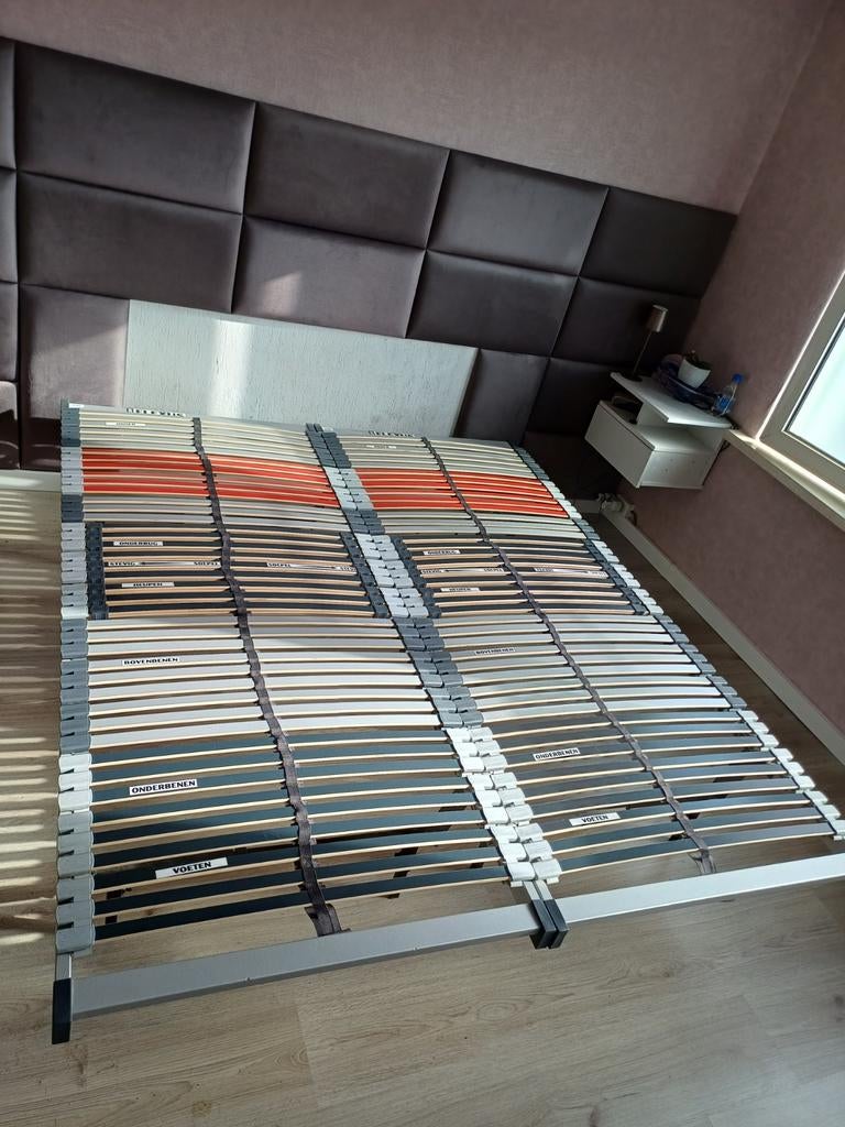 2 lattenbodems 80x200, Huis en Inrichting, Slaapkamer | Matrassen en Bedbodems, Ophalen, Zo goed als nieuw, Eenpersoons, 80 cm