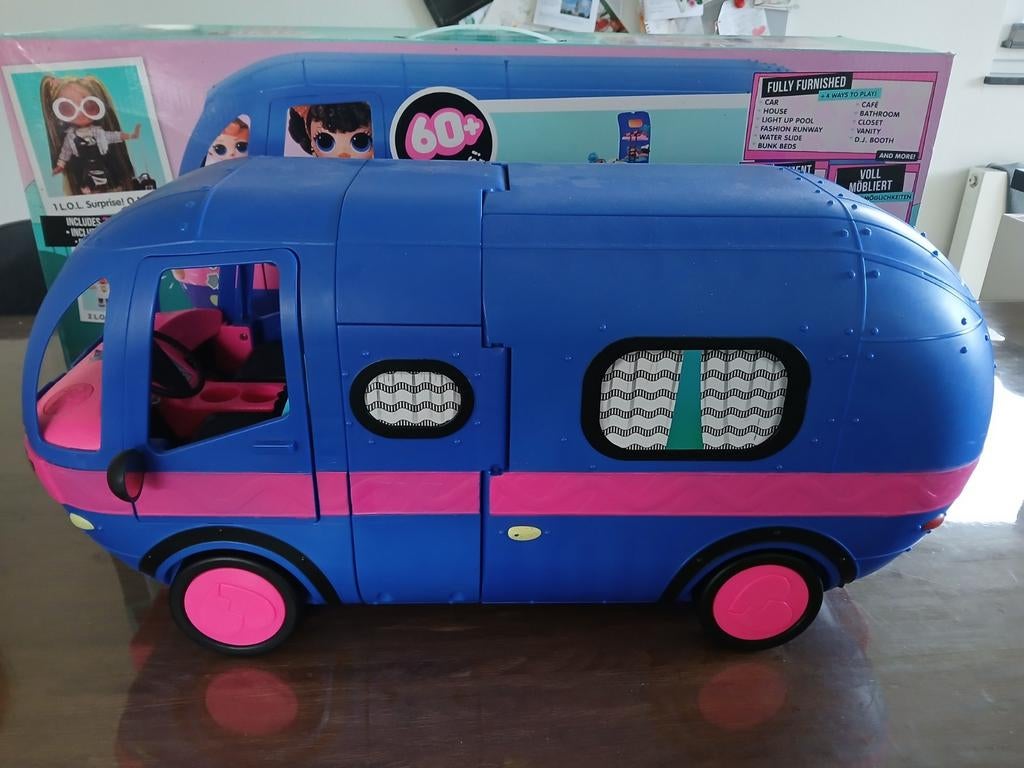 L.O.L. Surprise! Glamper 2-in-1 Camper met 60+ verrassingen, Ophalen of Verzenden, Zo goed als nieuw, Meisje