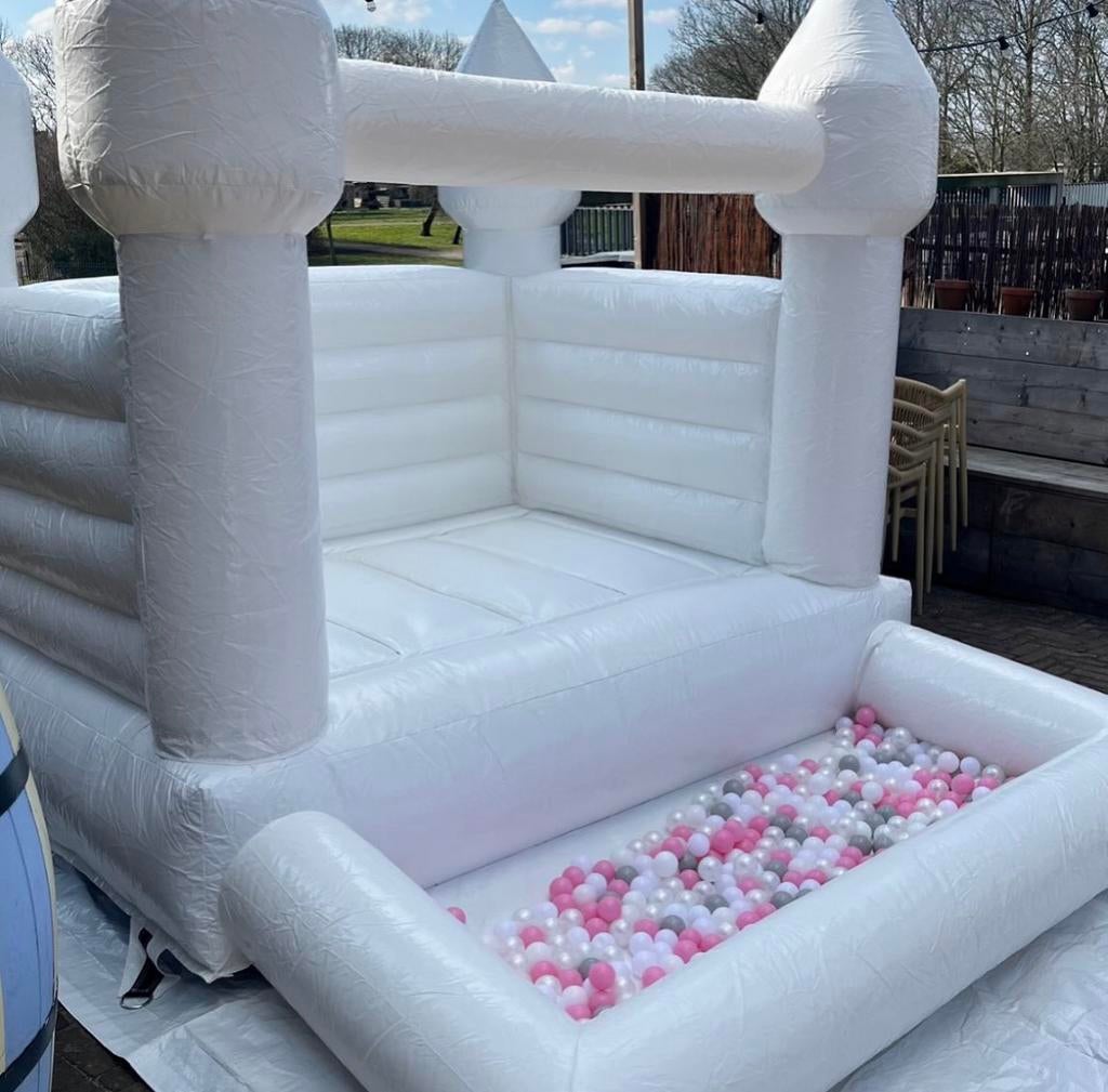 Springkussen Kasteel te huur!, Ophalen, Zo goed als nieuw, Overige