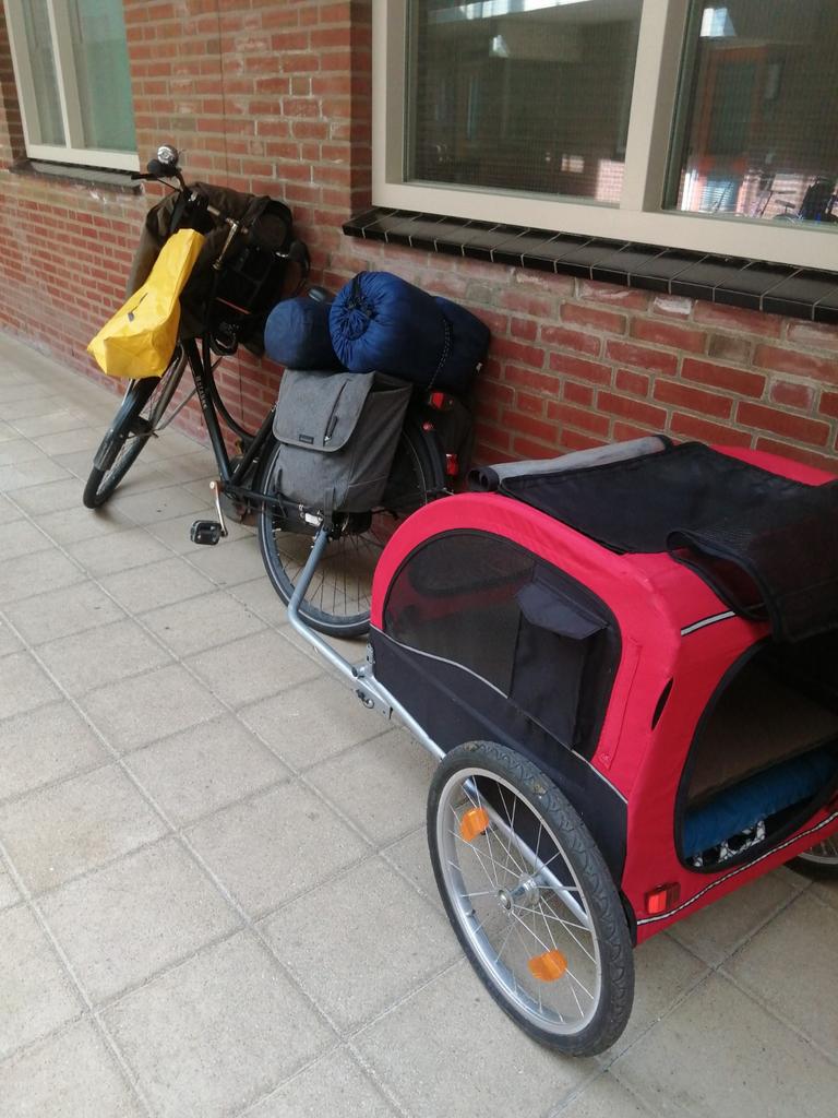 Hondenkar voor 1 hond (M), Ophalen, Hondenkar