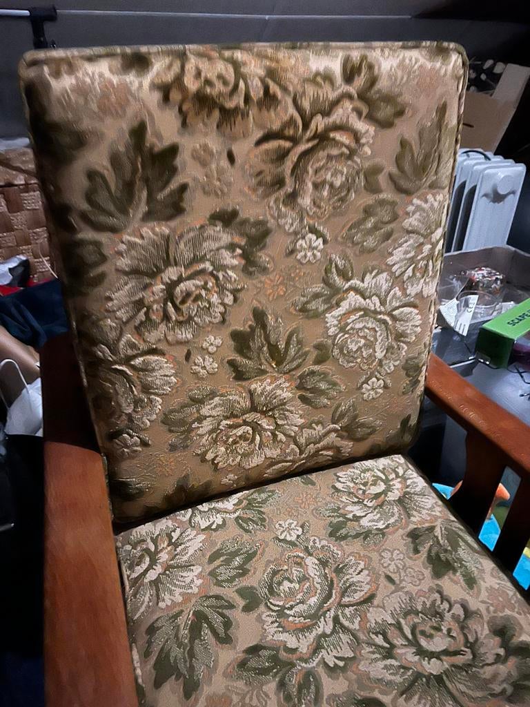 Oude rookstoel, Antiek en Kunst, Antiek | Meubels | Stoelen en Banken, Ophalen