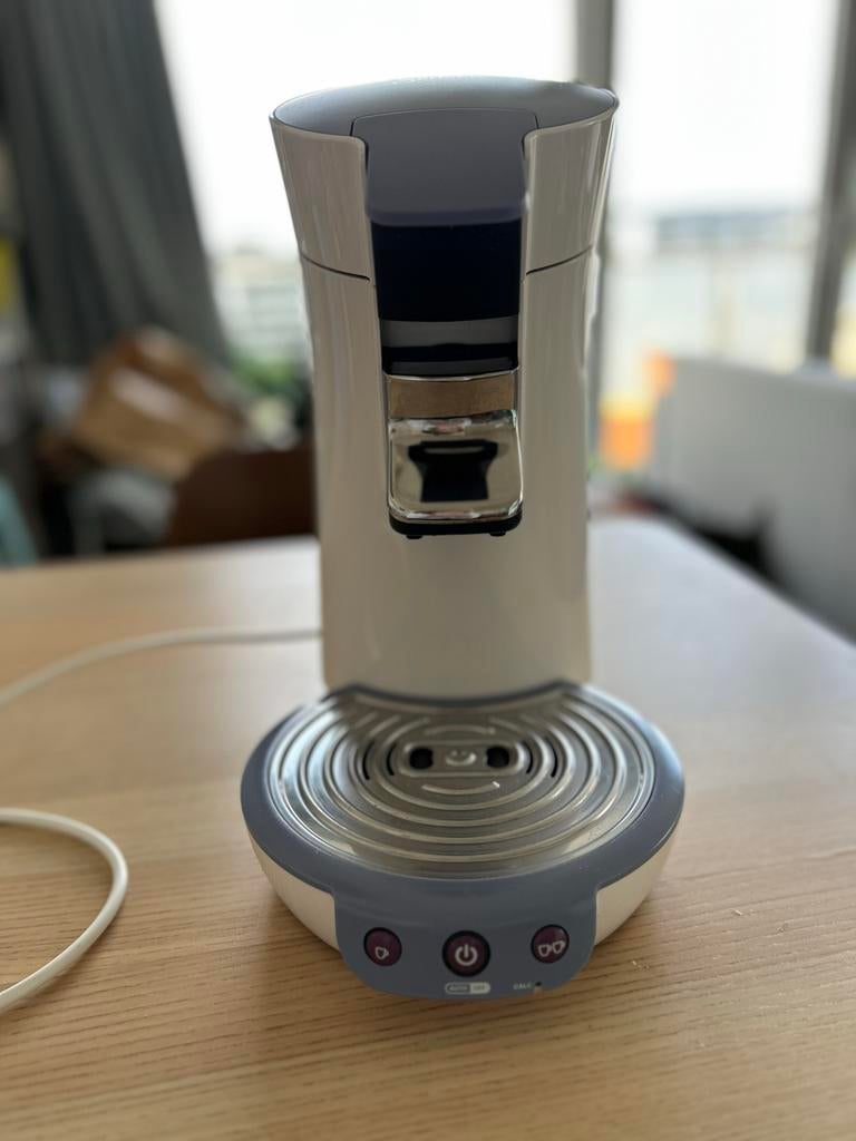 Senseo koffiemachine - Wit/Lila, Ophalen, Gebruikt, Koffiemachine, 2 tot 4 kopjes