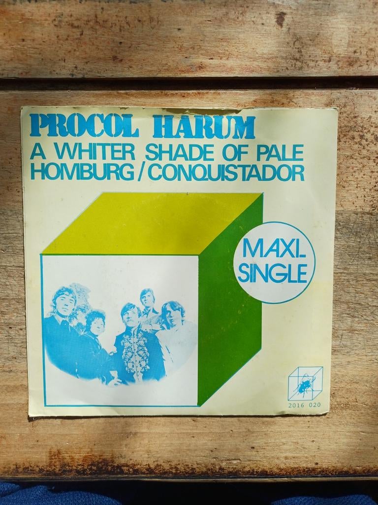 Maxi single Procol Harum A whiter shade of pale., Cd's en Dvd's, Vinyl Singles, Ophalen of Verzenden, Gebruikt, 12 inch, Maxi-single