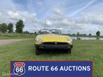 MG MGB Cabriolet | 1980 | Route 66 Auctions, Auto's, Oldtimers, Overige carrosserieën, Zwart, Bedrijf, Handgeschakeld