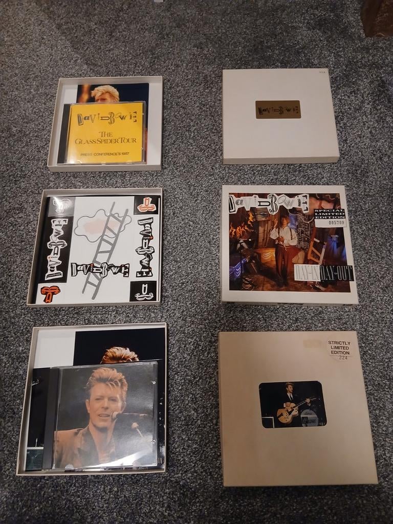 David Bowie CD Boxsets - Gelimiteerde Oplage, Ophalen of Verzenden, Zo goed als nieuw, Boxset
