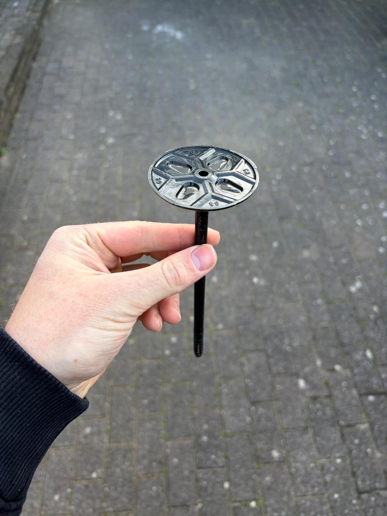 6 zakken Uni-flexplug 180 x ø8, Doe-het-zelf en Verbouw, Isolatie en Afdichting, Overige materialen, Zo goed als nieuw, Minder dan 5 m²