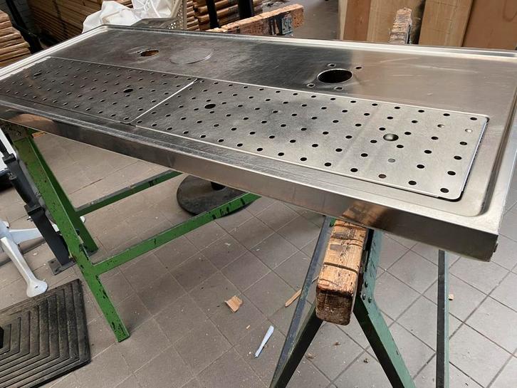 Lekblad Speedrail flessen houder, Huis en Inrichting, Barren, Gebruikt, Ophalen of Verzenden