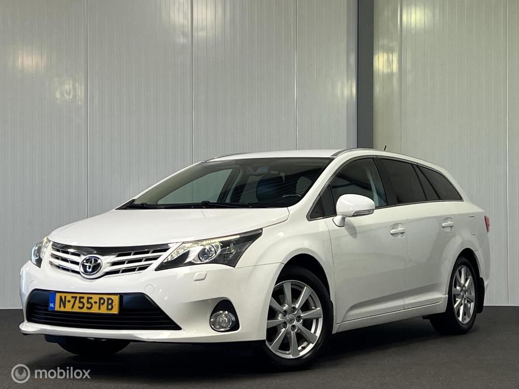Toyota Avensis 2.0 VVTi Dynamic AUTOMAAT [ trekhaak xenon ha, Euro 5, Zwart, 4 cilinders, Leder en Stof
