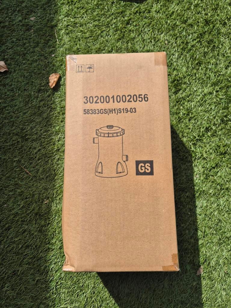 Zwembadpomp met filter - Nieuw in doos, Ophalen of Verzenden, Nieuw, Zwembadpomp