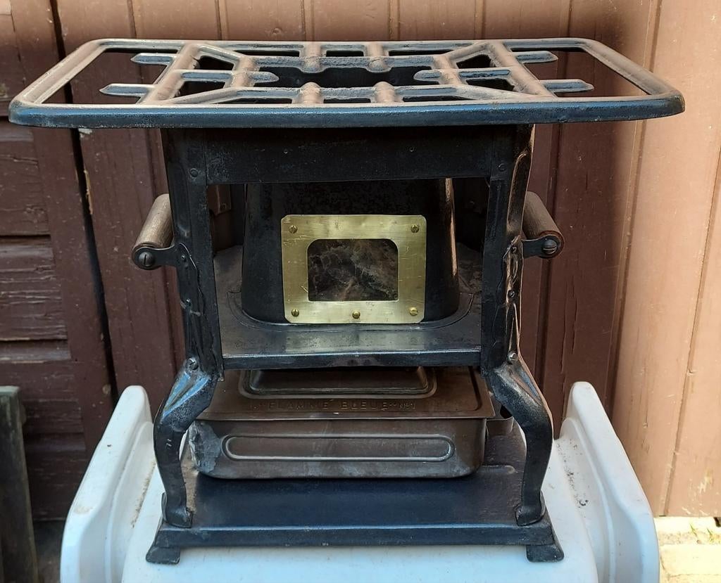 Petroleumstel - Oliestel Flamme Bleue nummer 1 uit Frankrijk, Ophalen